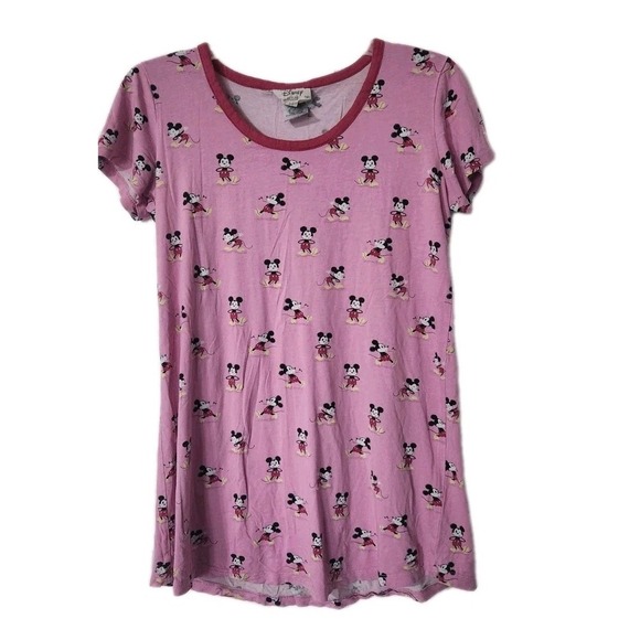 VIntage Mickey Mouse Nightgown Sleep Shirt, Small - Picture 1 of 4
